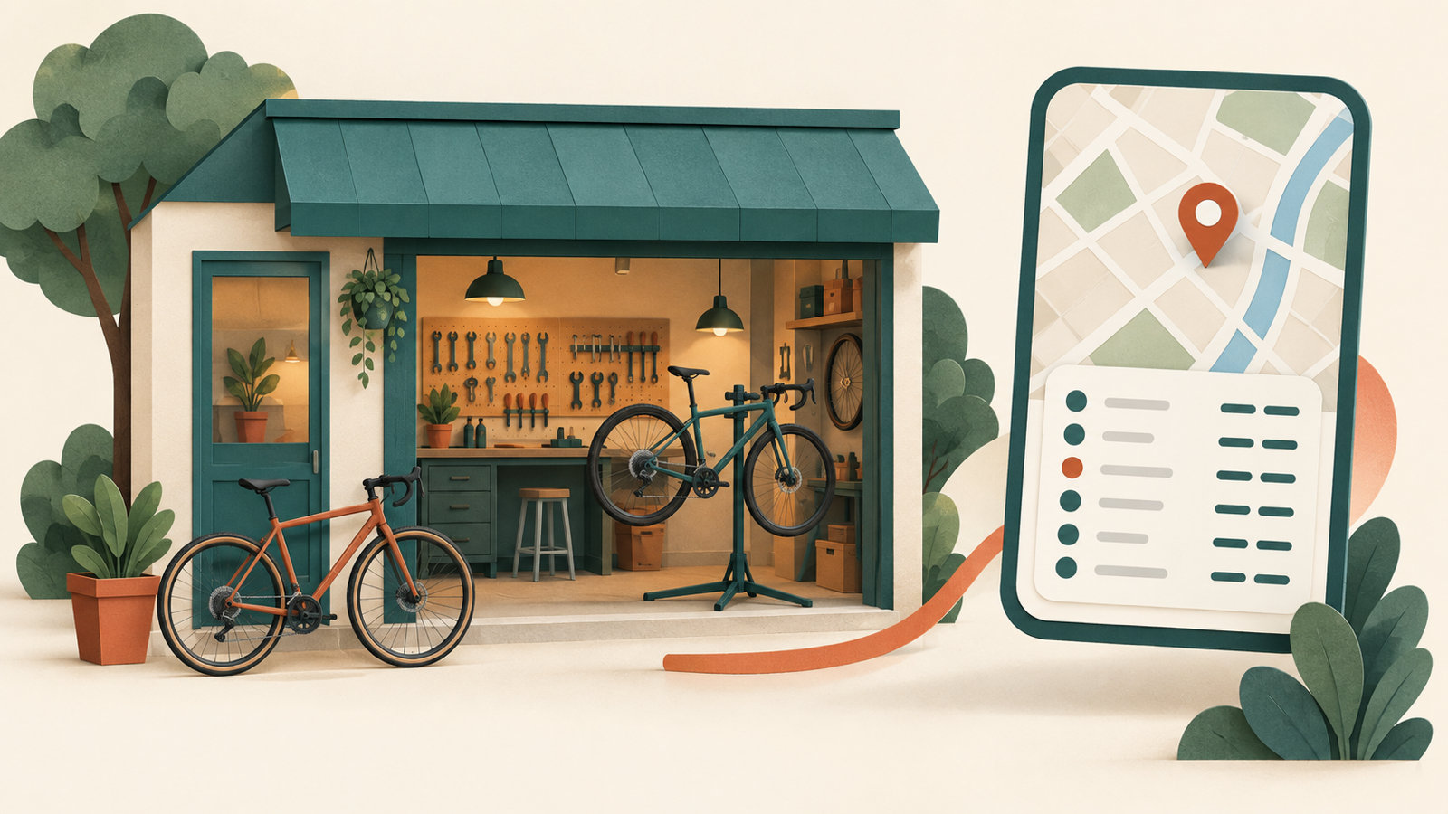 Google Business Profile pentru un atelier de biciclete din Iași: de la hartă la programare