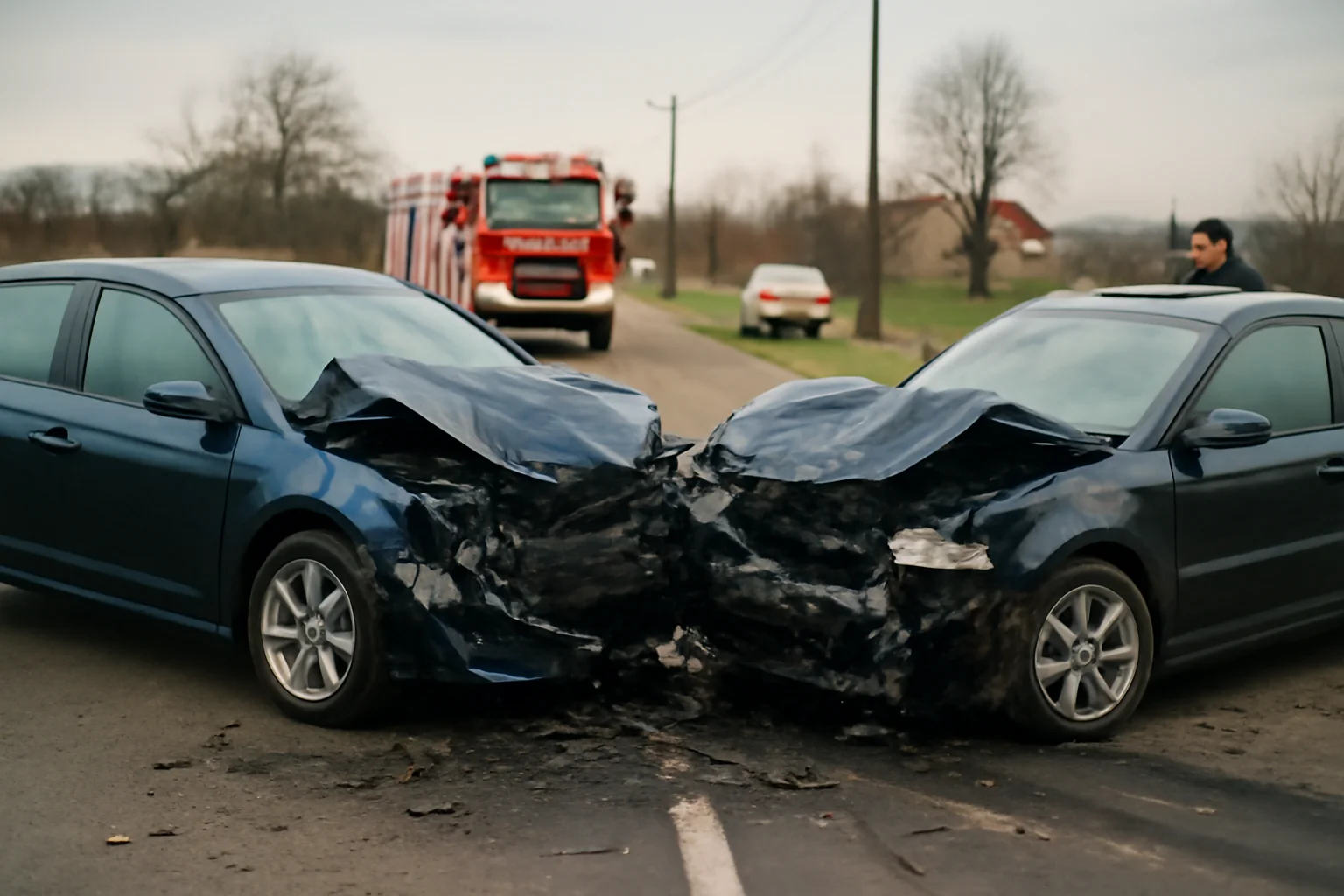 Accident grav în Liteni: Cinci persoane rănite într-o coliziune