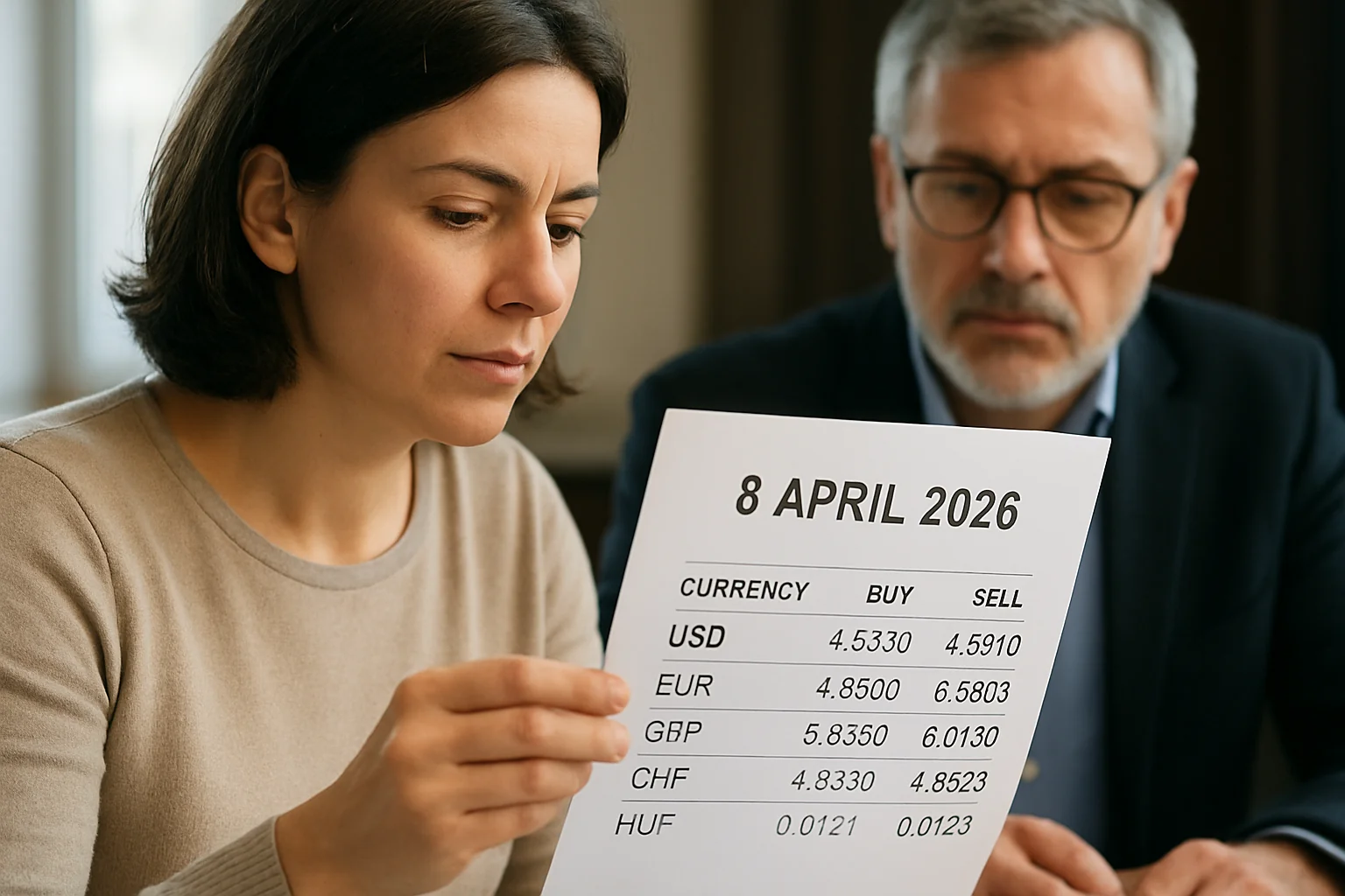 Curs valutar azi (BNR) – 2026-04-08
