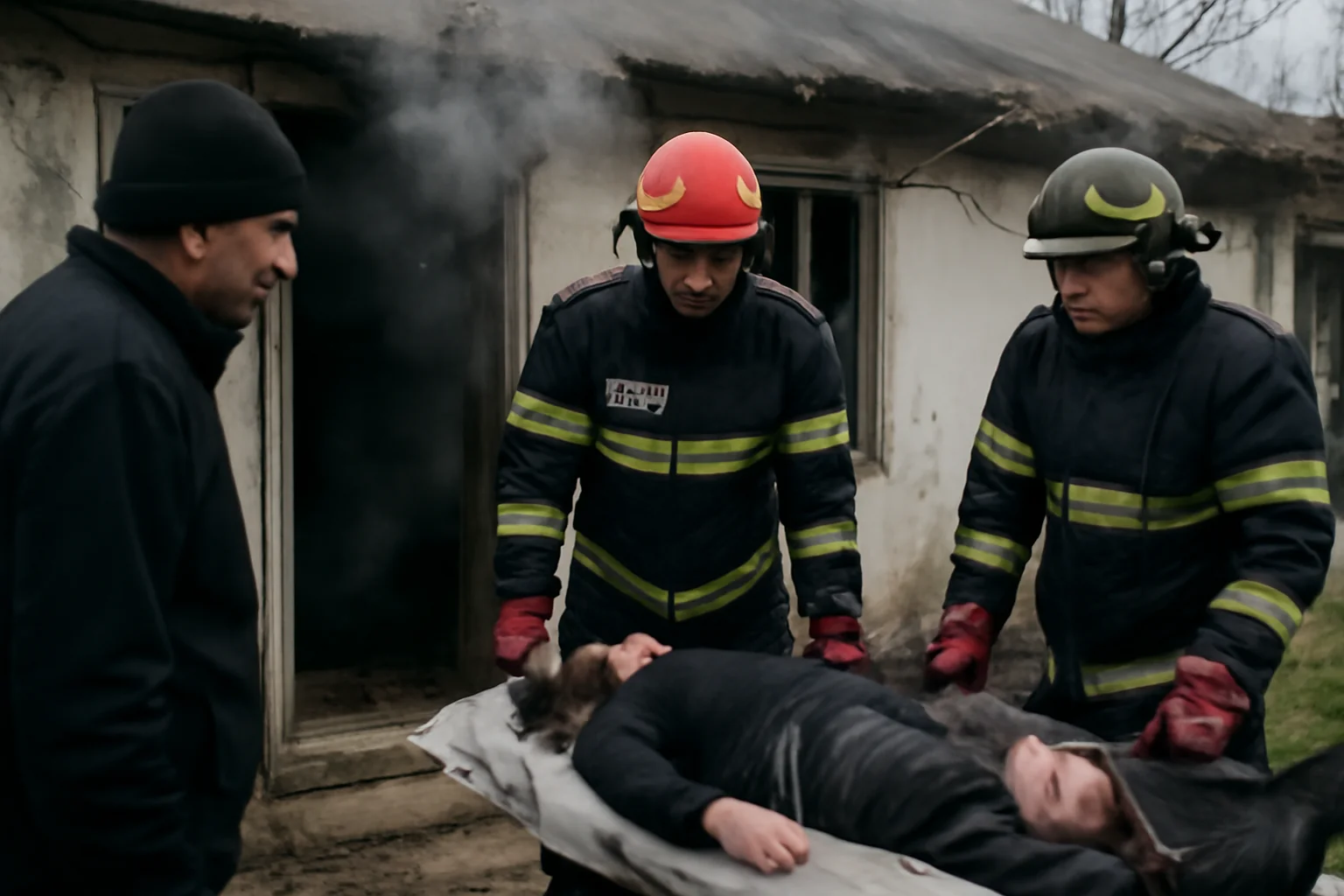 Două femei găsite moarte din cauza intoxicației cu fum în locuința lor