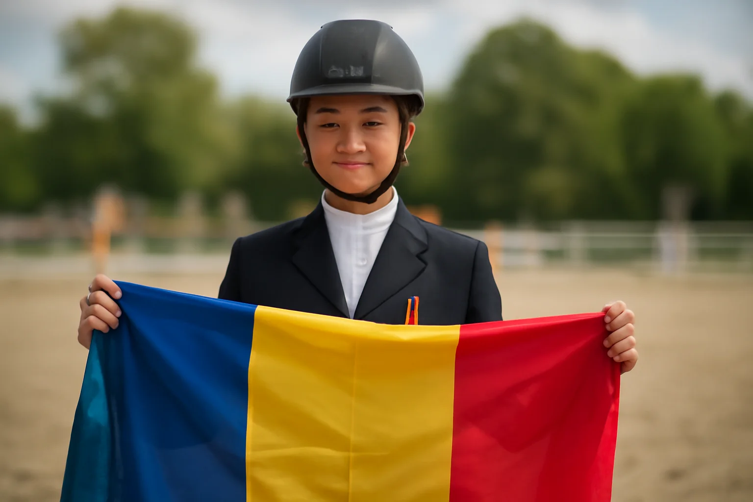 Ilinca Rață aduce României două locuri I la echitație în Belgia