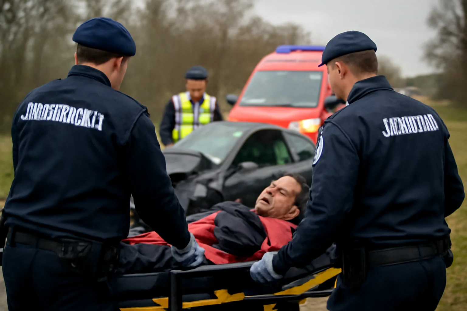 Jandarmii din Iași au acordat primul ajutor la un accident rutier grav produs în județ