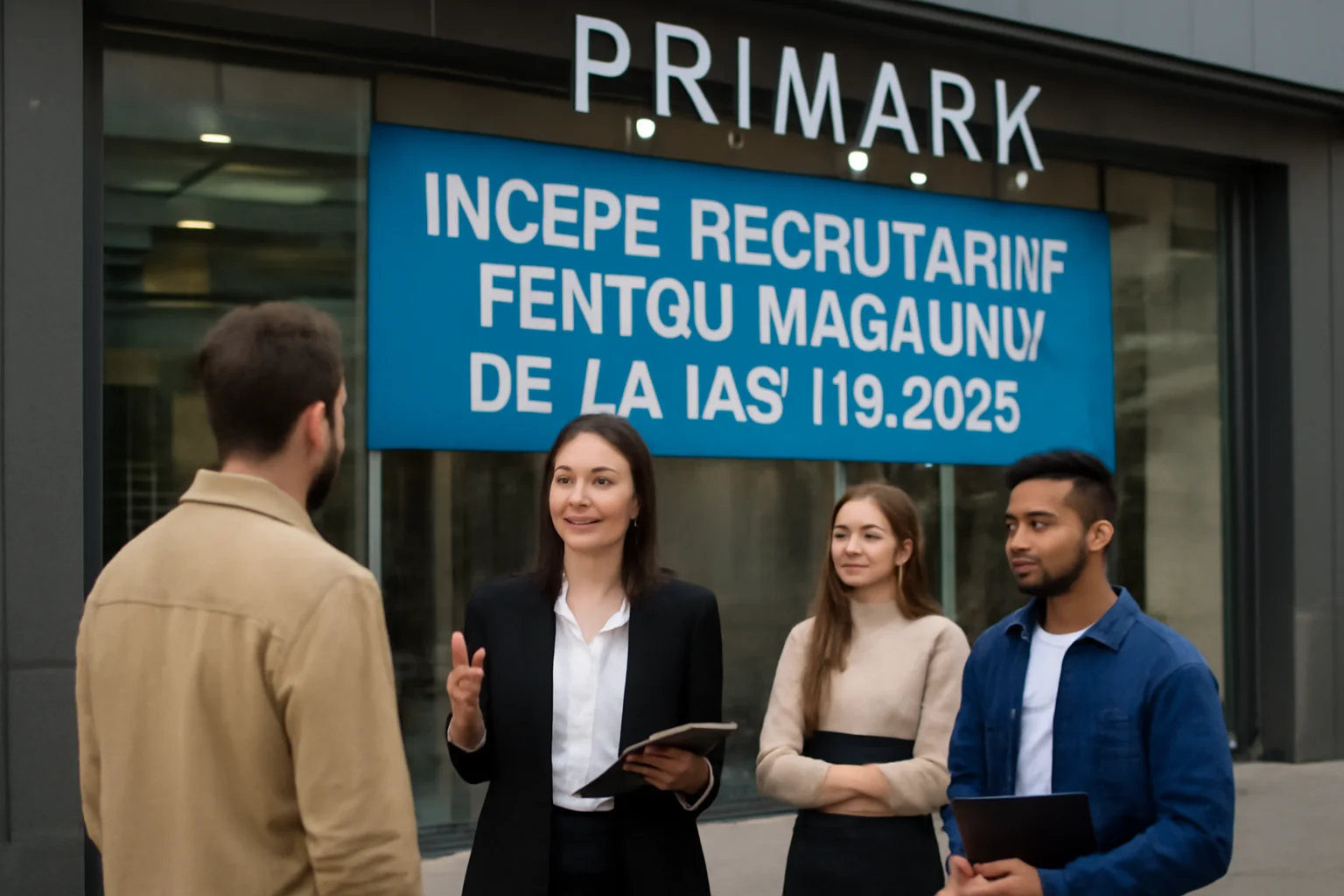Primark lansează campania de recrutare pentru viitorul magazin din Iași, cu deschidere anunțată pentru 2026
