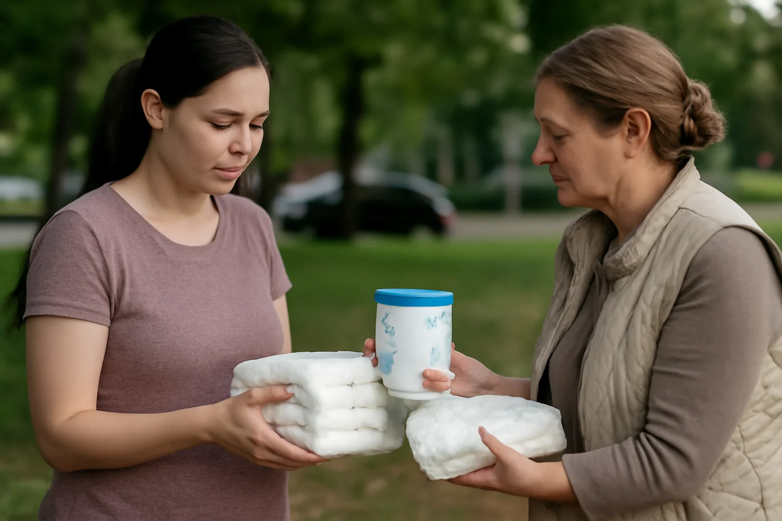prin proiectul Floarea Vieții, vânzarea de flori se transformă în scutece și lapte praf pentru nou-născuții defavorizați