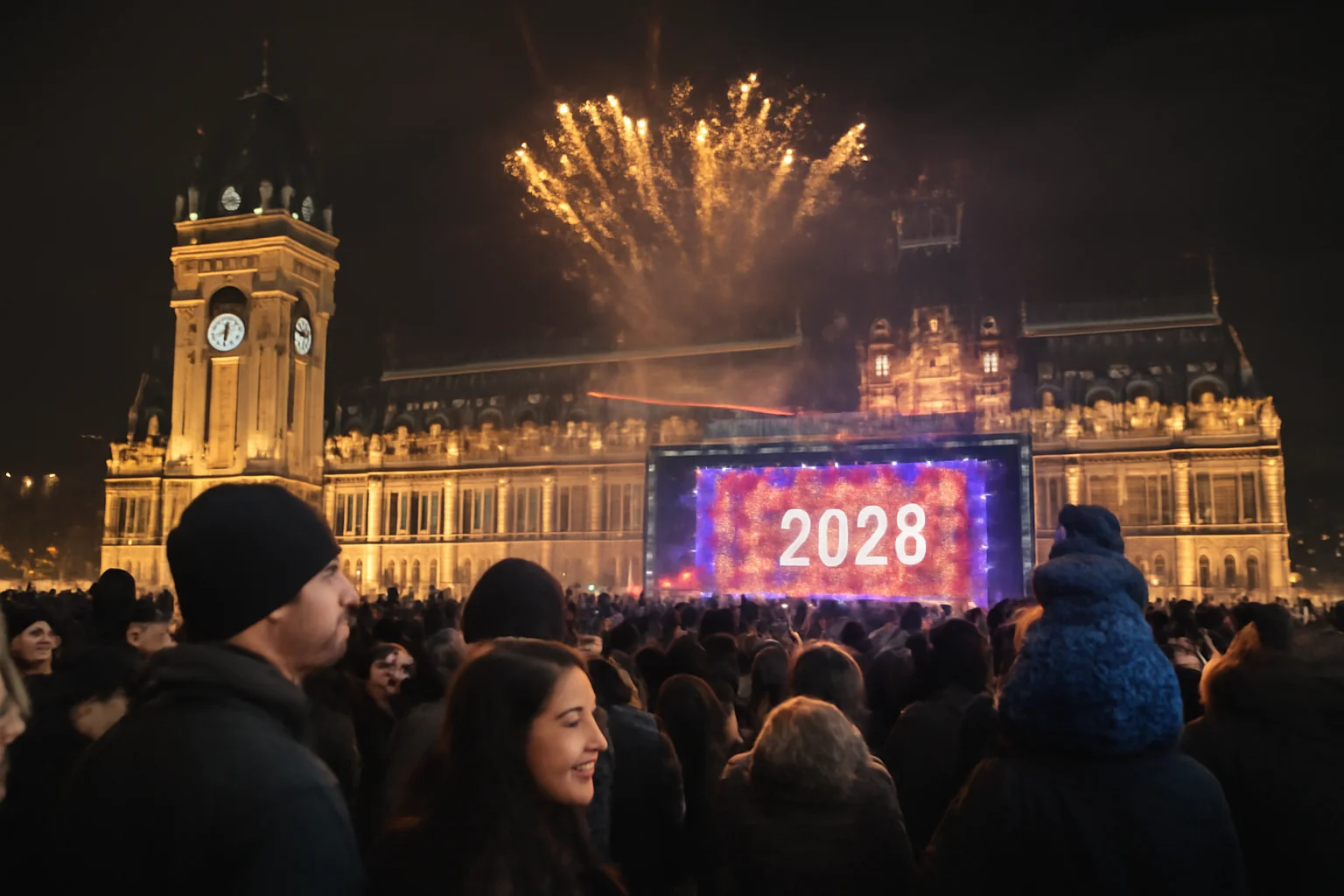 Revelionul Ieșenilor 2026 va fi sărbătorit în Piața Palatului Culturii din Iași