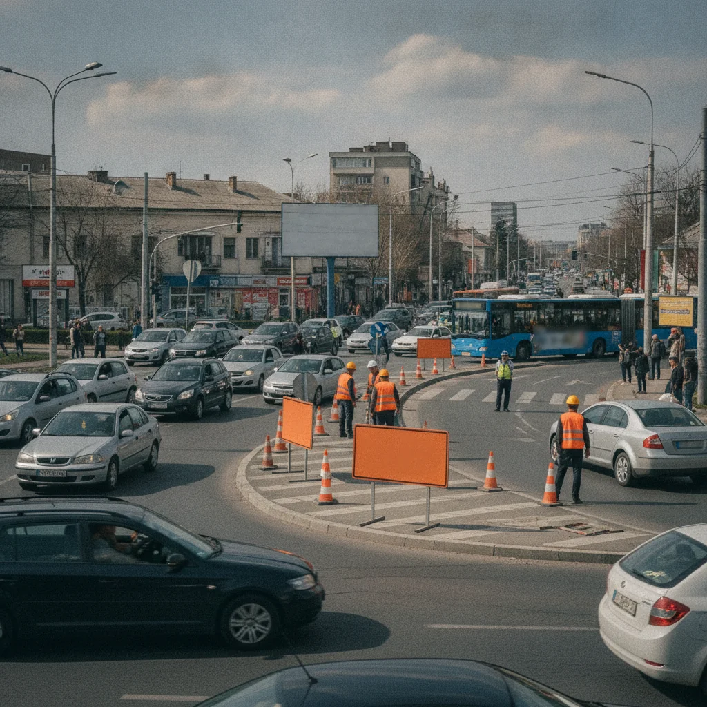 Sens unic pe Șoseaua Nicolina 56 și restricții de viraj în CUG