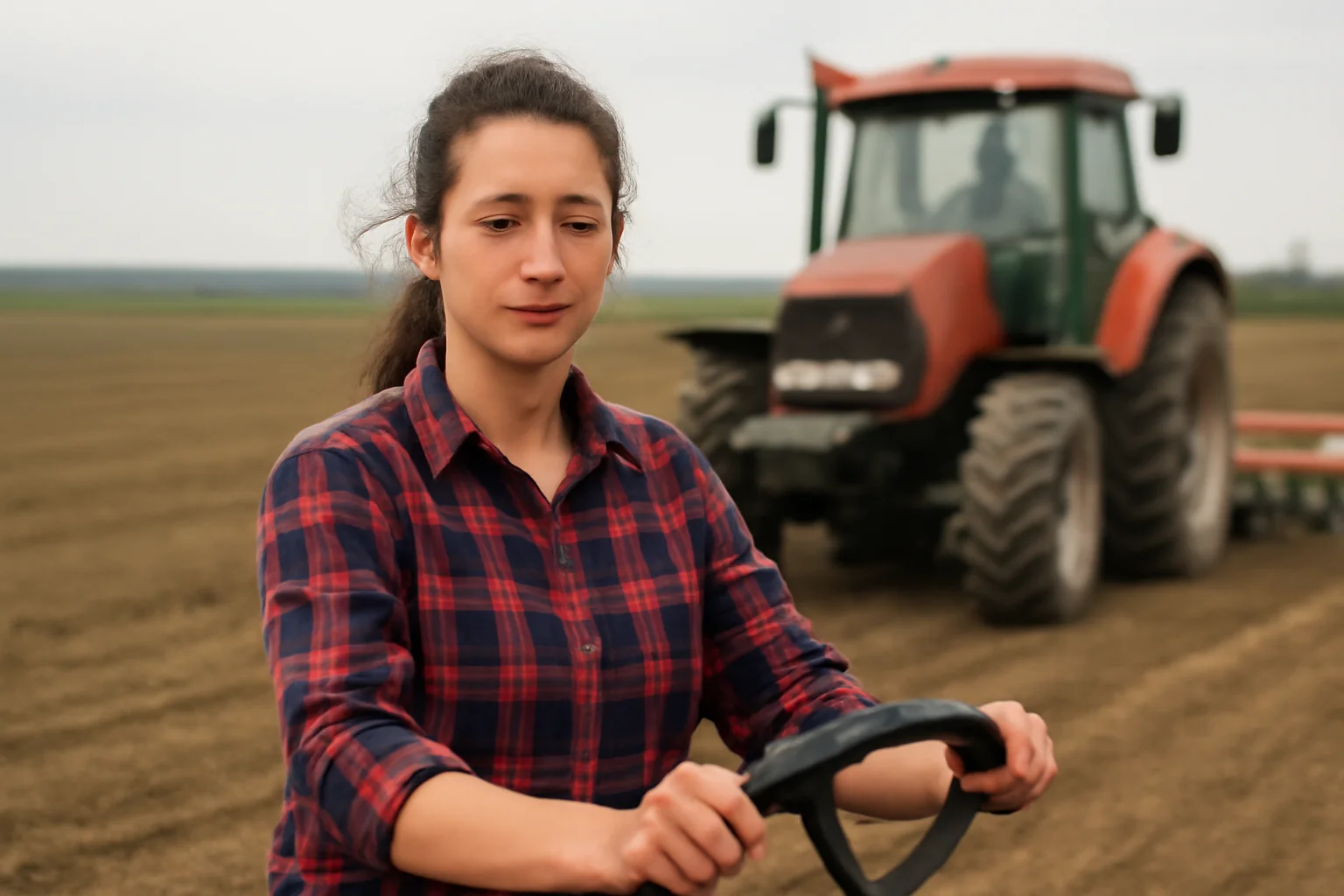 Tânără de 20 de ani din Iași administrează alături de familie 1.000 de hectare de teren agricol