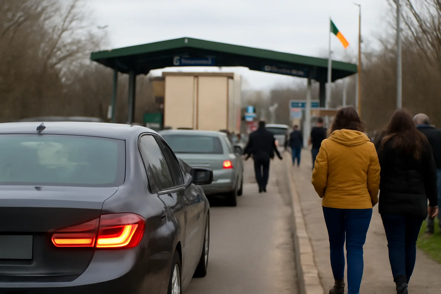 Trafic la frontieră în creștere la Iași: plus 50% la început de an față de 2025