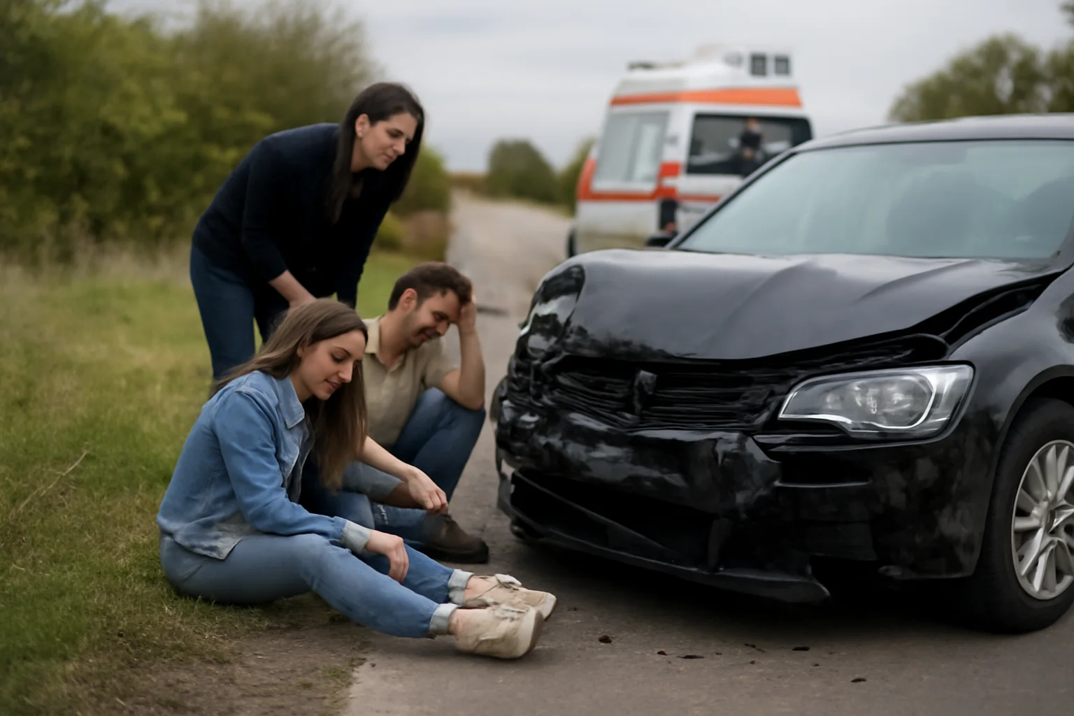Trei persoane, printre care o minoră, grav rănite în apropiere de Iași în urma unui accident rutier
