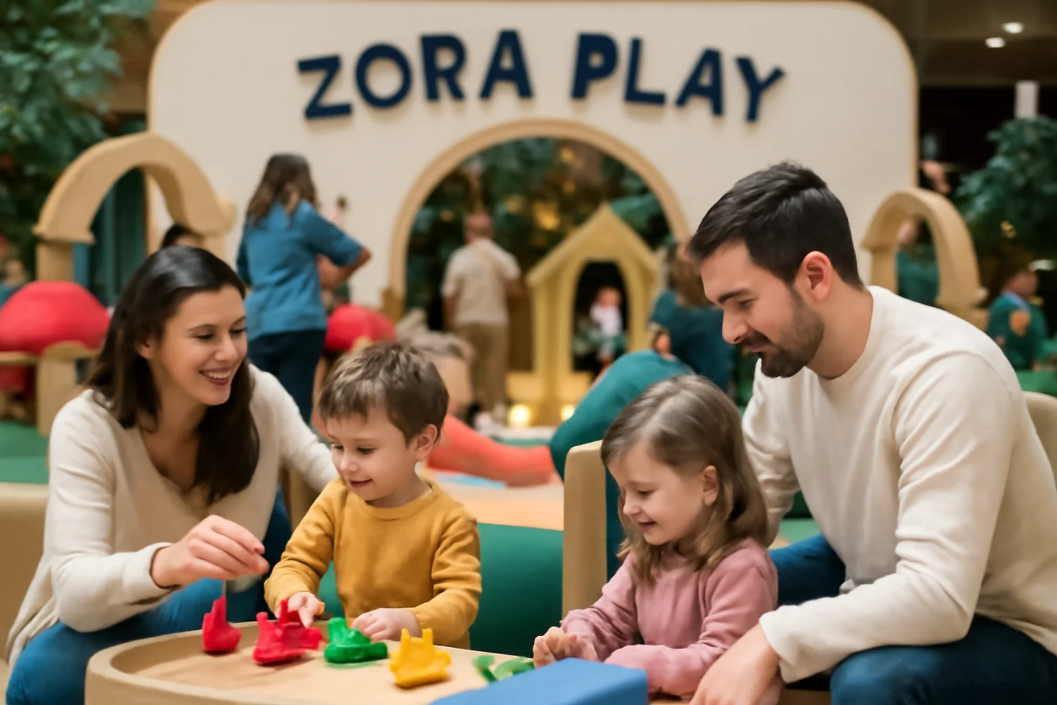 ZORA PLAY – locul de joacă creativ și sigur pentru copii și părinți, deschis acum în Palas